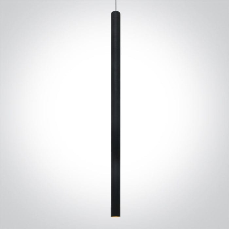 Black 6W COB LED  Cylinder pendant  63108B/B/W