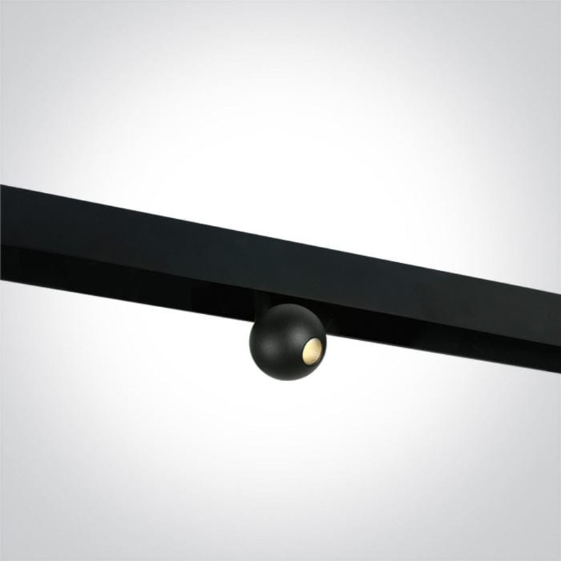 Black 7w Warm White 48v Ip20 Adjustable One Light SKU:42134/B/W