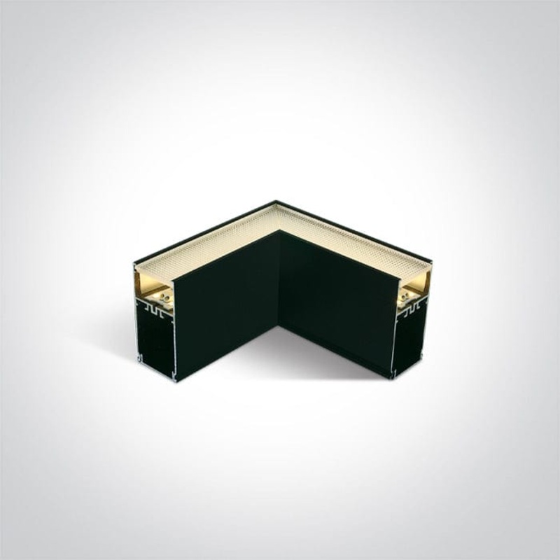 Black 8W LED Corner for 38150A and 38151A. Complete with 250mA driver. One Light SKU:050170D/B/W