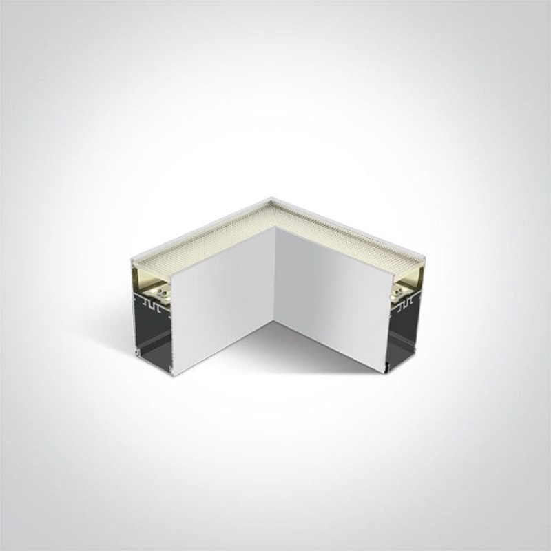White 8W LED Corner for 38150A and 38151A. Complete with 250mA driver. One Light SKU:050170D/W/C