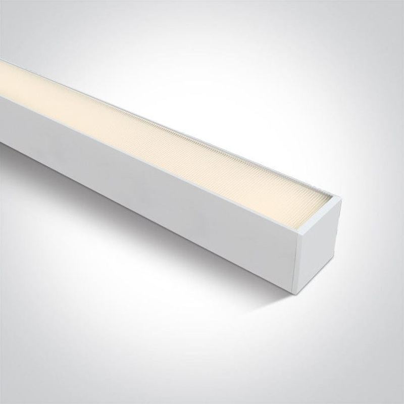 White Diffuser Ugr19 Led 40w Warm White Linear Ip20 230v
