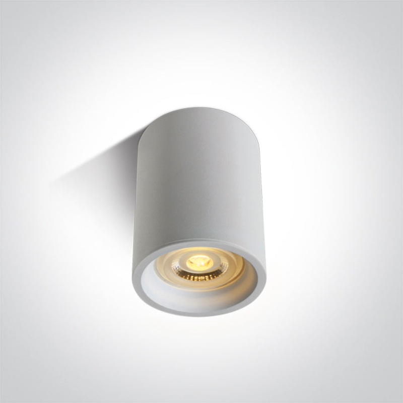 WHITE GU10 10W WHITE REFLECTOR DARK LIGHT One Light 12105AL/W/W