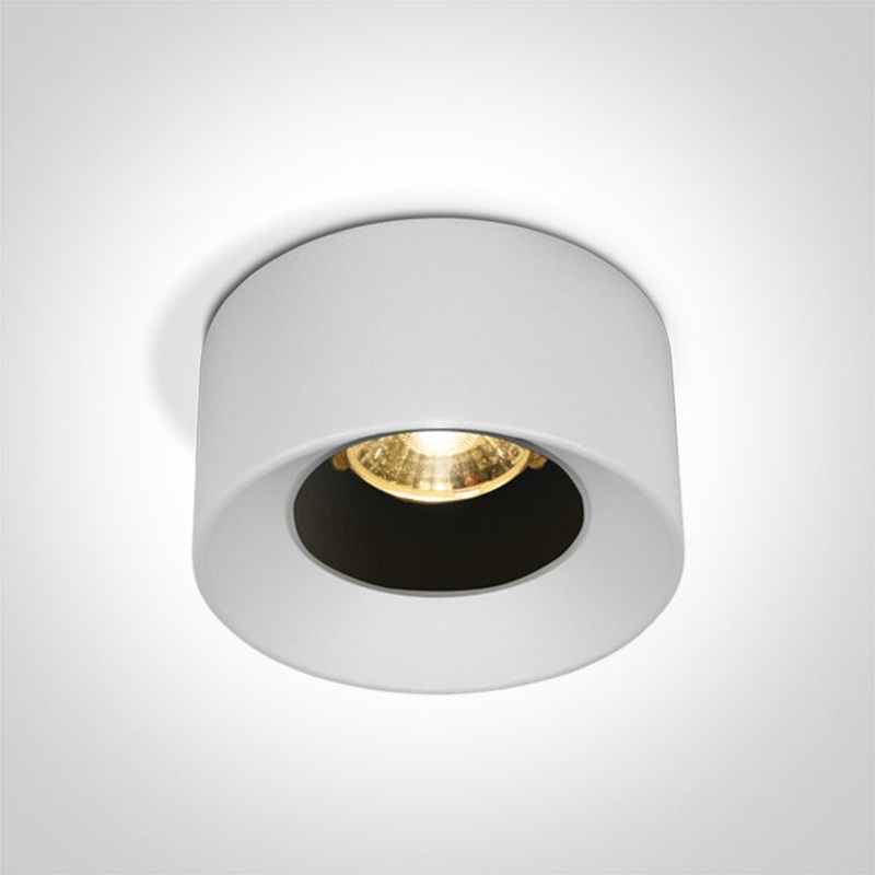 WHITE LED 12W 38deg WW 230V One Light 10112A/W/W