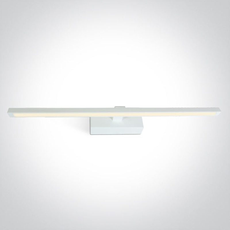 WHITE LED BATHROOM / WALL LIGHT 14W WW IP44 230V One Light 38114T/W/W