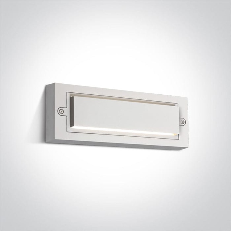 White Led Wall Light 6w Warm White Dark Light Ip65 230v