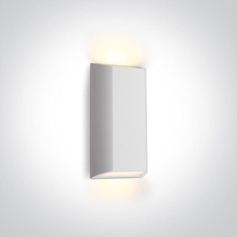 White Led Wall Light 8w Warm White Ip65 230v