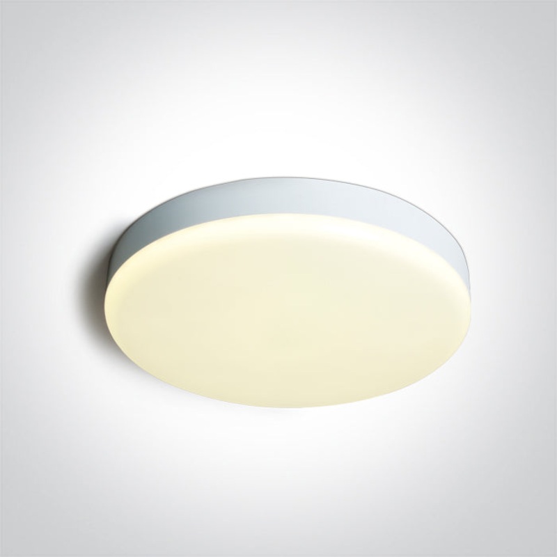 WHITE PLAFO 26W CCTV IP65 230V One Light 67220A/W/V