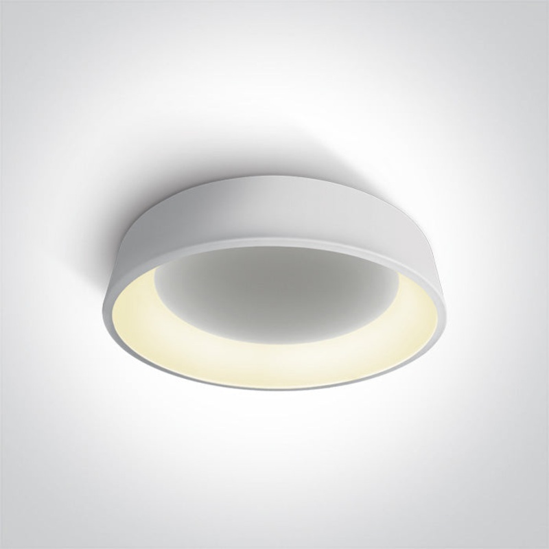 WHITE PLAFO 42W CCTV IP20 230V DIMMABLE One Light 62142N/W/V