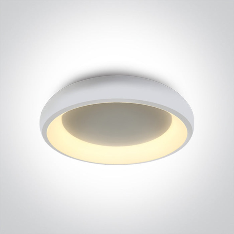 WHITE PLAFO LED 30W CCTV IP20 230V One Light 62134N/W/V