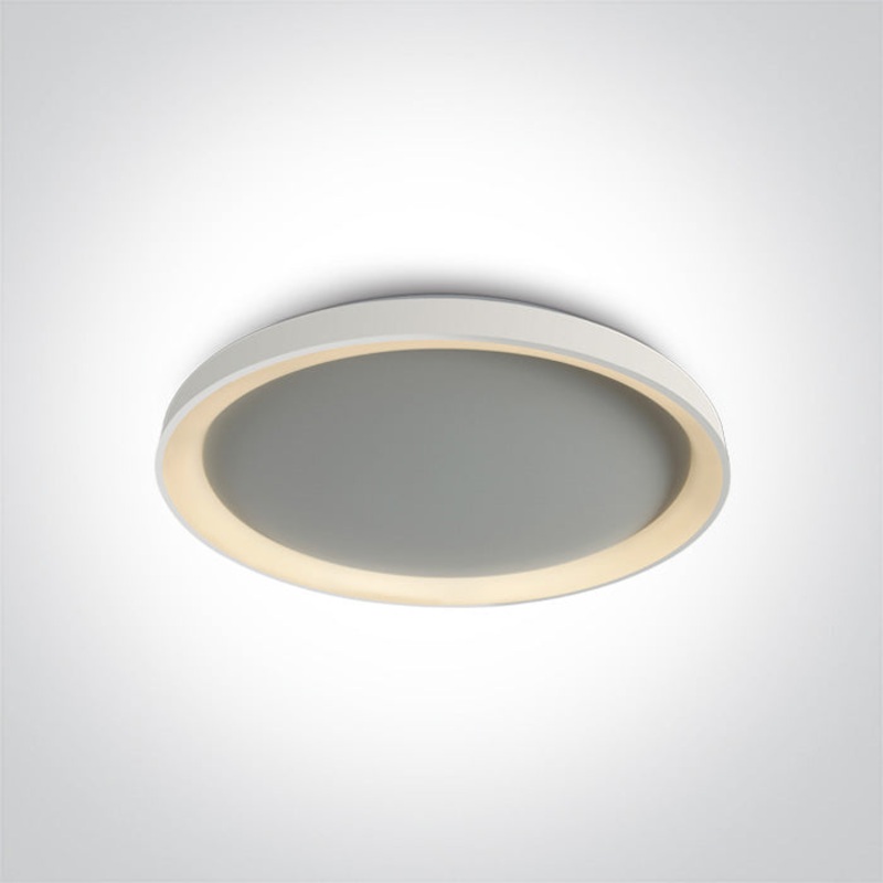WHITE PLAFO LED 48W CCTV IP20 230V DIMMABLE One Light 62148L/W/V