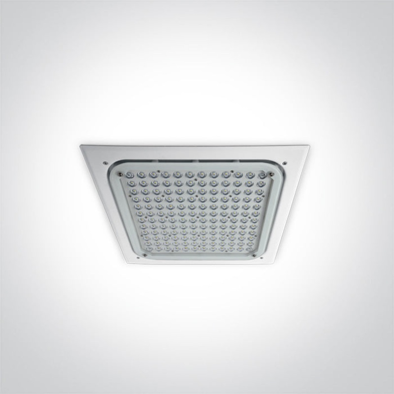 WHITE RECESSED 120W CW IP65 100-240V One Light 7058R/W/C