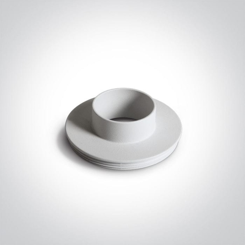 WHITE REFLECTOR FOR 12108D White Circular Aluminium One Light SKU:050206/W