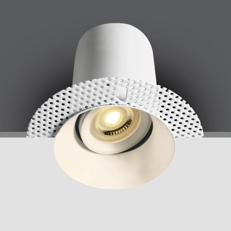 White Trimless Fire Rated Gu10 10w Dark Light SKU:11105F/W