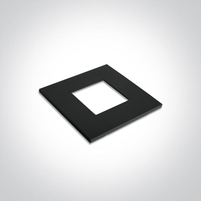 Wall Light Recessed Black Die Cast One Light SKU:050176/B