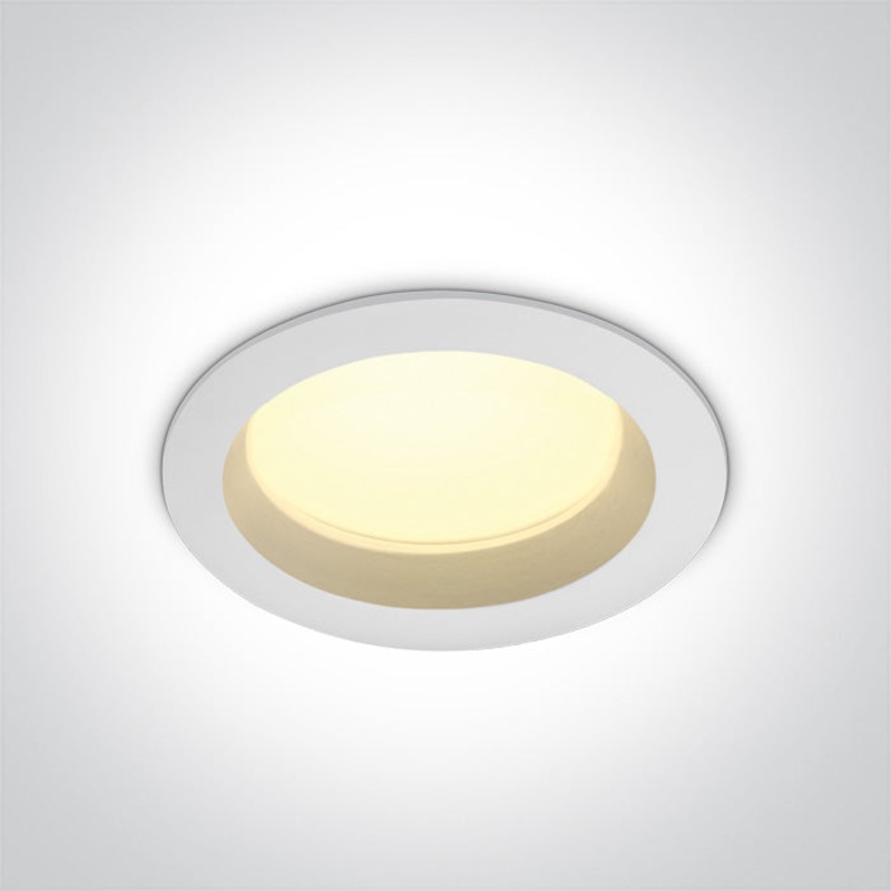 WHITE 18W IP54 CCTV 230V One Light 10118B/W/V