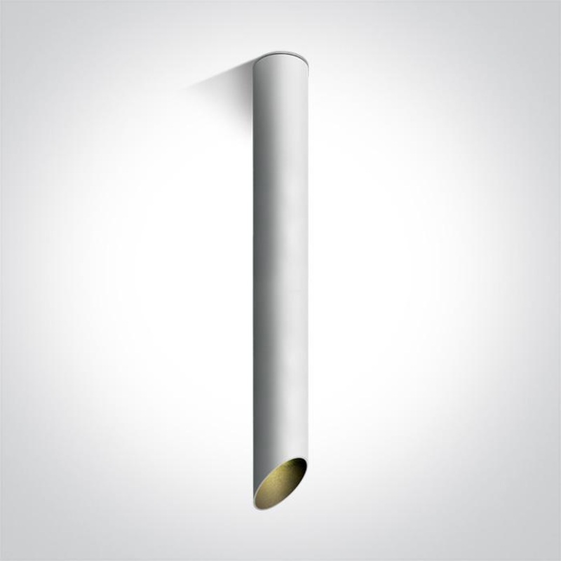 Wall & Ceiling Light White-Black Circular Replaceable lamp 10W Aluminium One Light SKU:12105E3/W/B