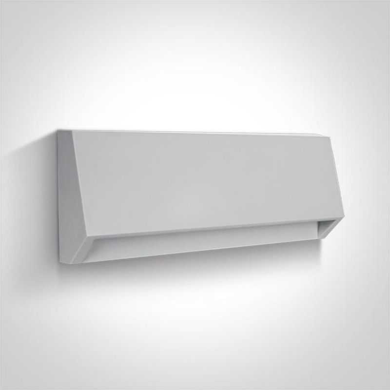 Wall & Ceiling Light White Rectangular Warm White LED Outdoor LED built in 220lm 4W ABS One Light SKU:67386C/W/W