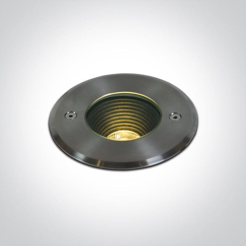 3,5W COB LED inground uplighter. One Light. 69070A/W