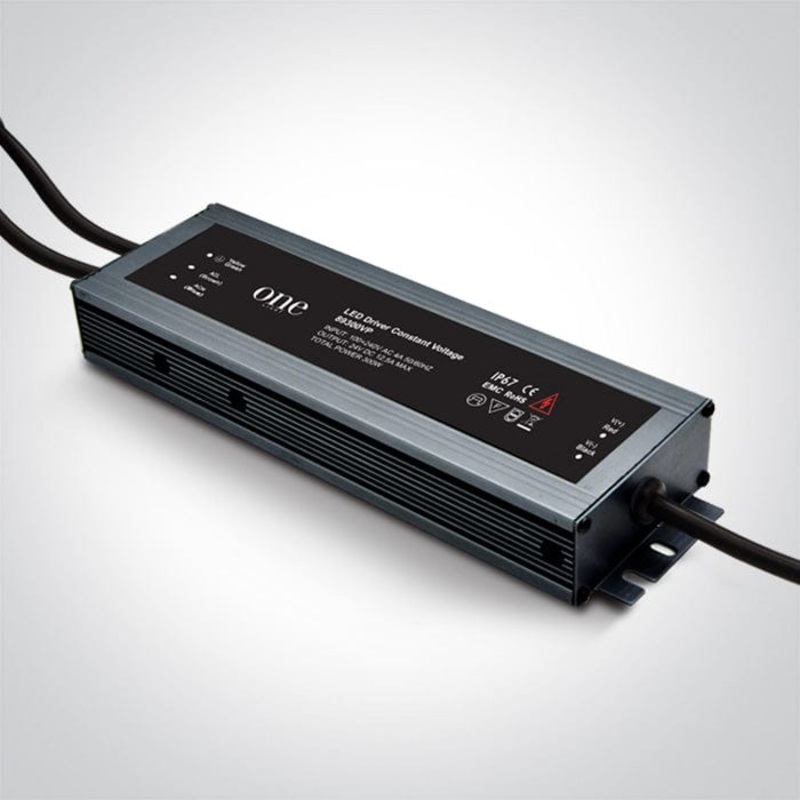 300W 24V DC constant voltage driver, Waterproof IP67. One Light SKU:89300VP