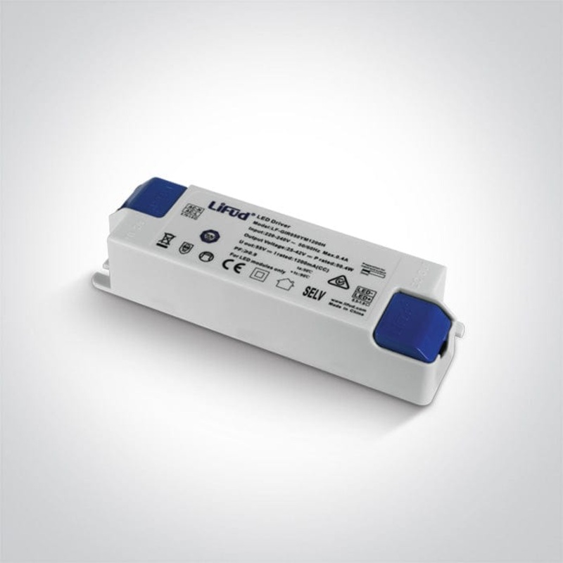 48W 1200mA constant current LED driver for LED panels50148E, 50148AE, 50148PE, 50148RE. One Light SKU:89048