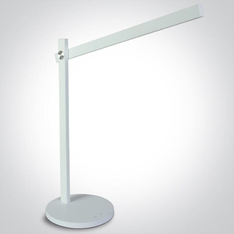 5,5W Reading 3-step dimmable and CCT adjustable table lamp with touch switch on base, IP20. One Light. 61108/W/V