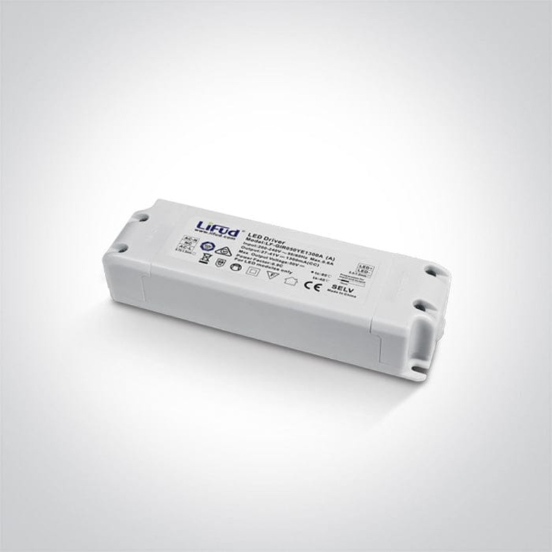 60W 1300mA constant current LED driver for LED panels50160E. One Light SKU:89060
