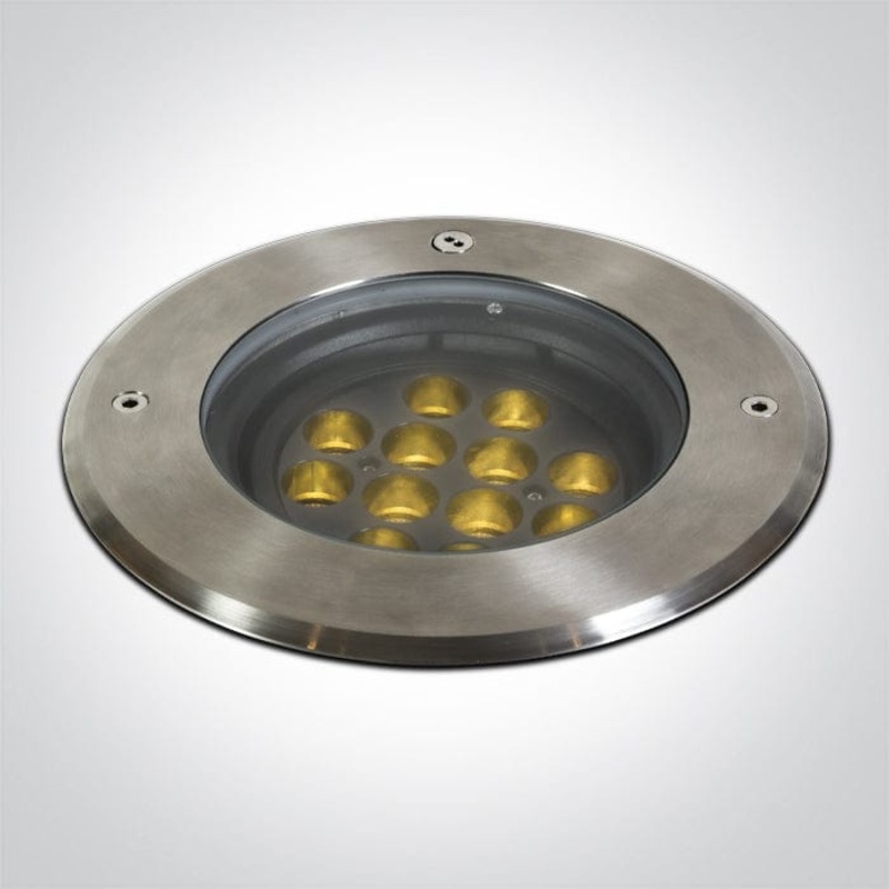 12x1,5W COB LED inground uplight with a 36 beam which is tiltable +/-20. One Light. 69074C/W
