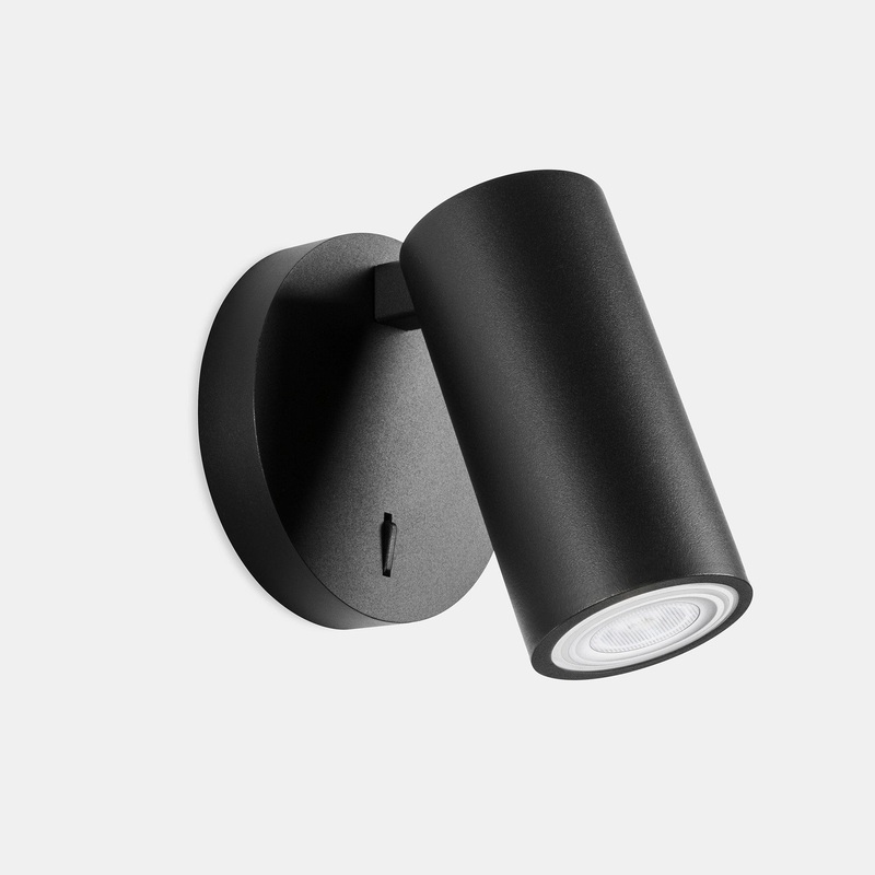 WALL FIXTURE SIMPLY GU10 8 BLACK 317LM 05-7982-05-05