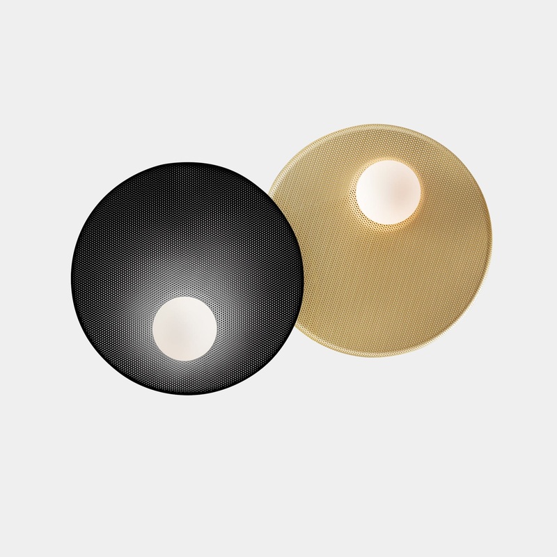WALL FIXTURE TRIP DOUBLE 300MM / 300MM E14 18 MATTE GOLD 05-8361-05-DN