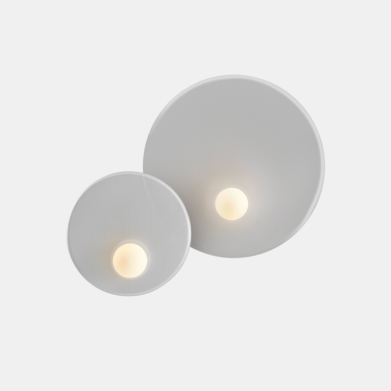 WALL FIXTURE TRIP DOUBLE 460MM / 300MM E14 18 STONE GREY 05-8359-05-EM
