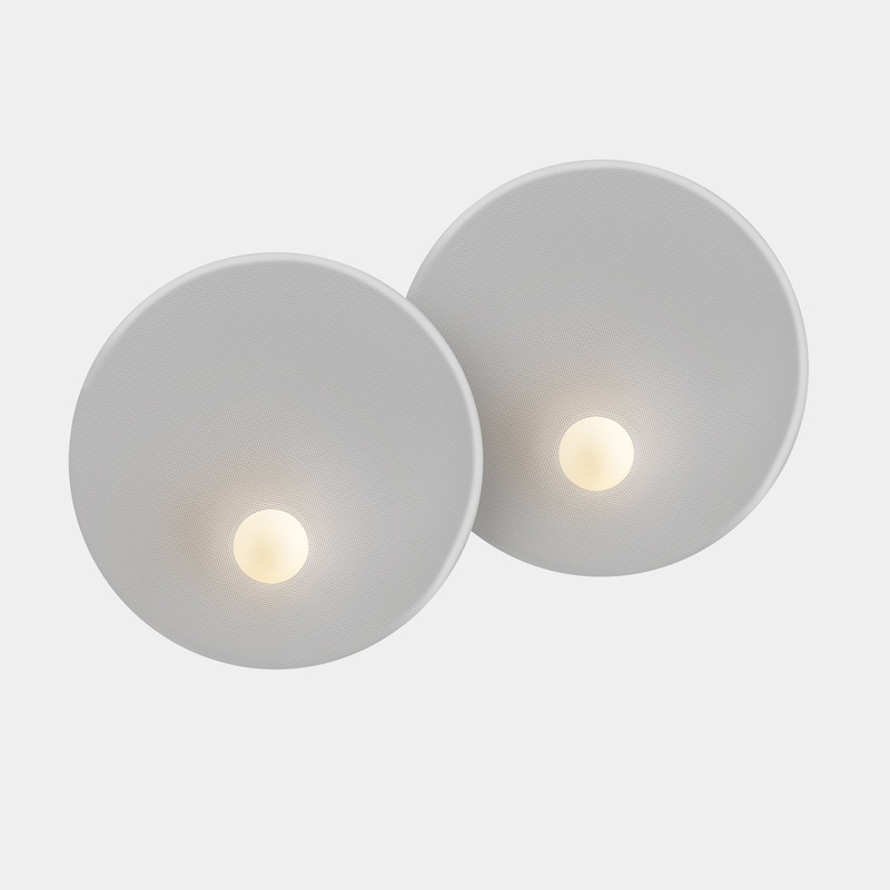 WALL FIXTURE TRIP DOUBLE 460MM / 460MM E14 18 STONE GREY 05-8360-05-EM