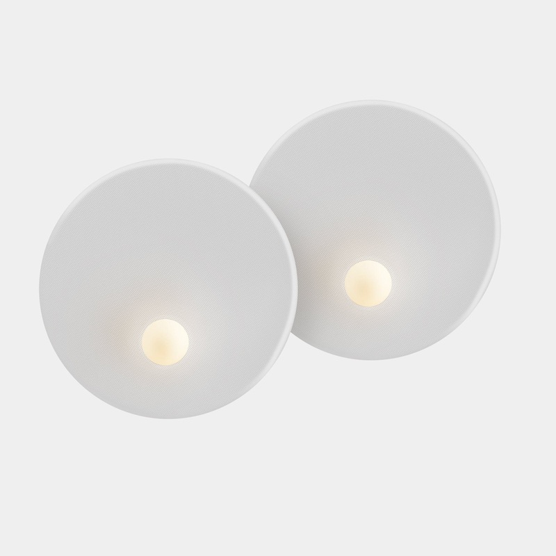 WALL FIXTURE TRIP DOUBLE 460MM / 460MM E14 18 WHITE 05-8360-05-14
