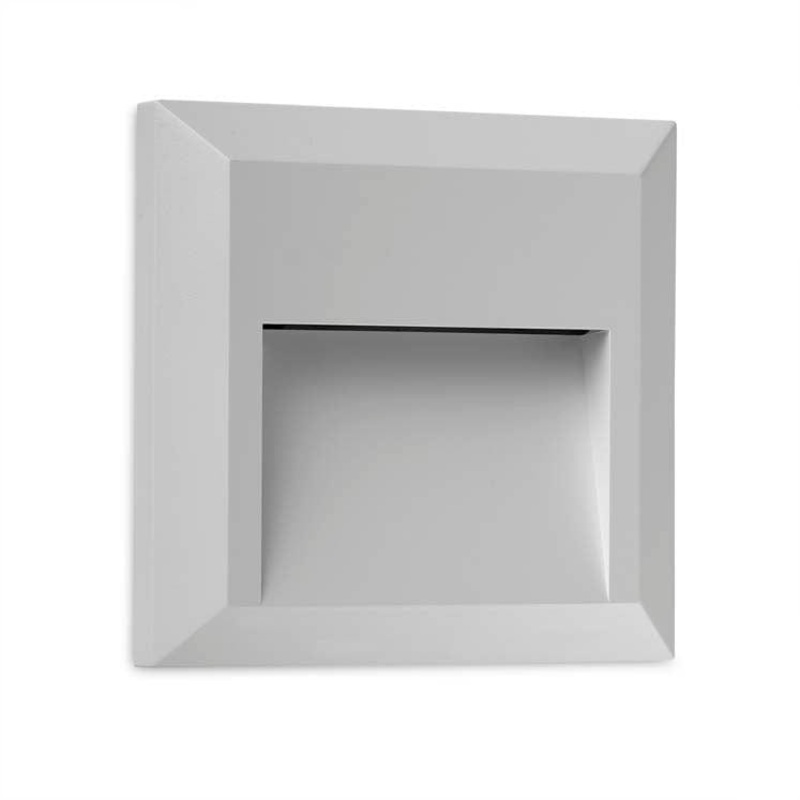 WALL FIXTURE IP65 KOSSEL INDIRECT SQUARE 125MM LED 1.5 LED NEUTRAL-WHITE 4000K O 05-9802-14-CM