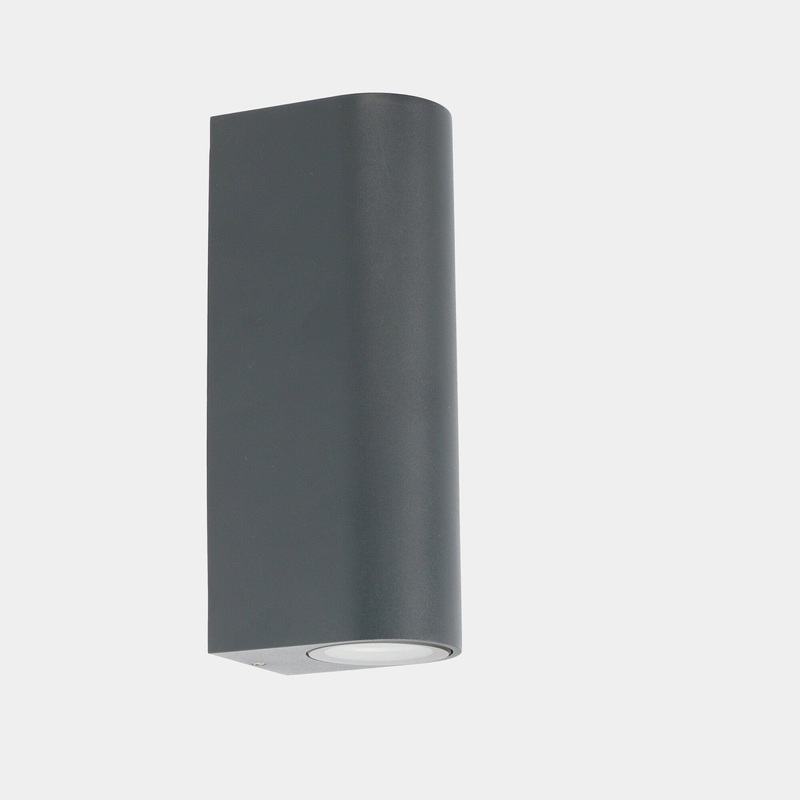 WALL FIXTURE IP66 MAX MEDIUM SINGLE EMISSION LED 8 LED WARM-WHITE 3000K DALI-2 U AI23-P6W9S1DUZ5