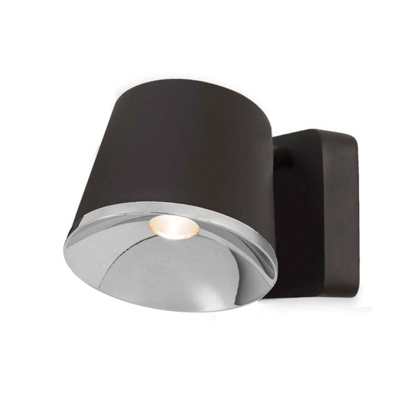 WALL FIXTURE DRONE SINGLE LED 8.6 LED WARM-WHITE 2700K ON-OFF BROWN 350LM 05-5306-CI-21