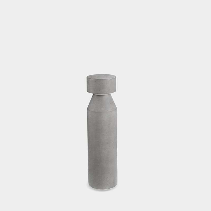 BOLLARD IP65 ROW 500MM LED 19.3 LED WARM-WHITE 3000K ON-OFF CEMENT 1071LM 55-E055-DC-CL