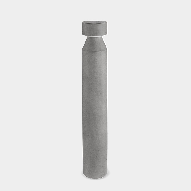 BOLLARD IP65 ROW 900MM LED 19.3 LED WARM-WHITE 3000K ON-OFF CEMENT 1071LM 55-E056-DC-CL