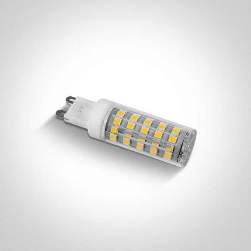 G9 LED Lamp Bulb Circular Cool White LED 550lm One Light SKU:7106ALG/C