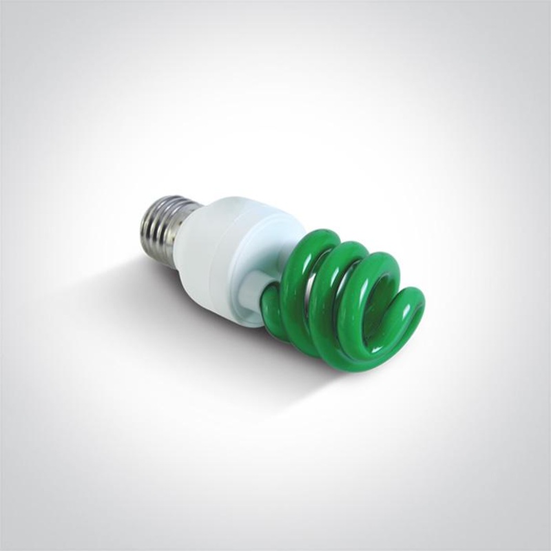 Green Lamp Circular Green LED One Light SKU:9S13/GR/E