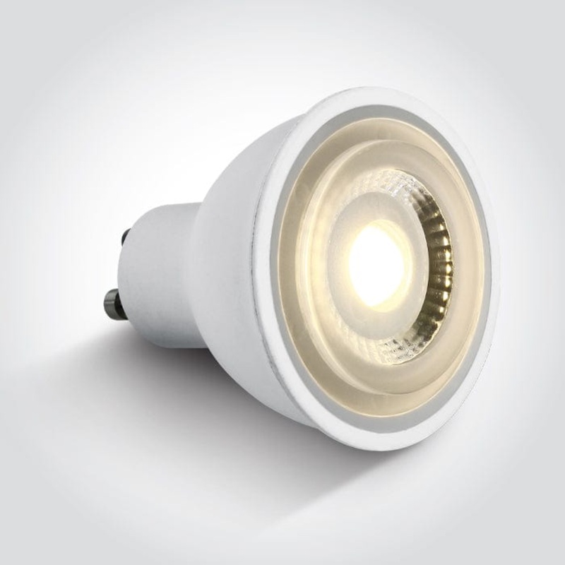 GU10 COB LED 6W 24 230V AC lamp. One Light. 7306CG/W/24