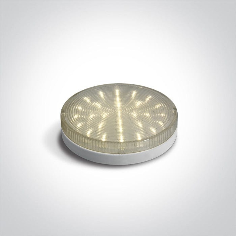 LED Bulb Circular Warm White LED One Light SKU:9F01/W