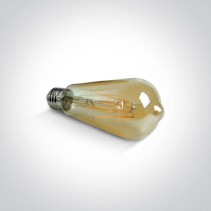 LED Lamp Bulb Circular Amber LED 520lm One Light SKU:9G04RAD/A/E