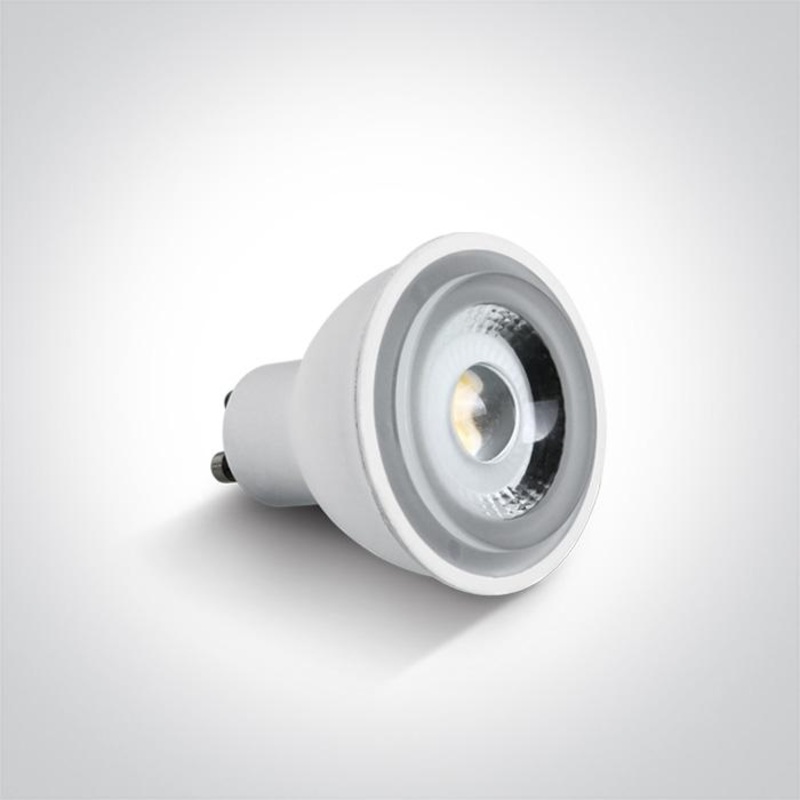 LED Lamp Bulb Circular Cool White LED 520lm One Light SKU:7306CG/C