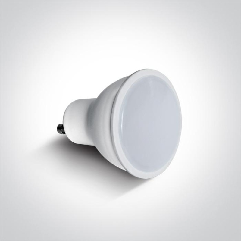 LED Lamp Bulb Circular Cool White LED 550lm One Light SKU:7307BG/C