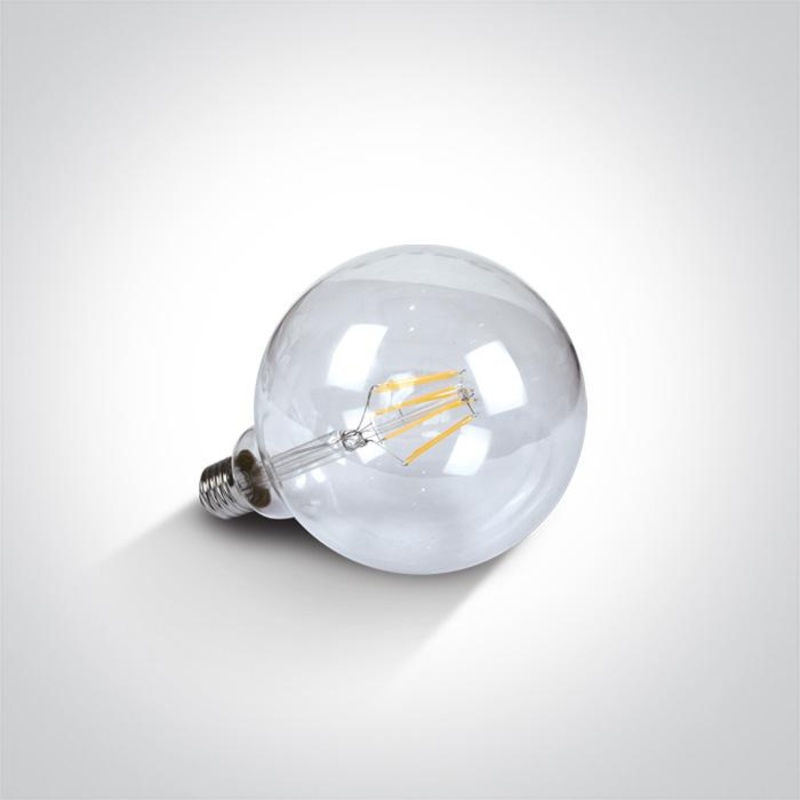 LED Lamp Bulb Circular Extra Warm White LED 600lm One Light SKU:9G06RD/EW/E