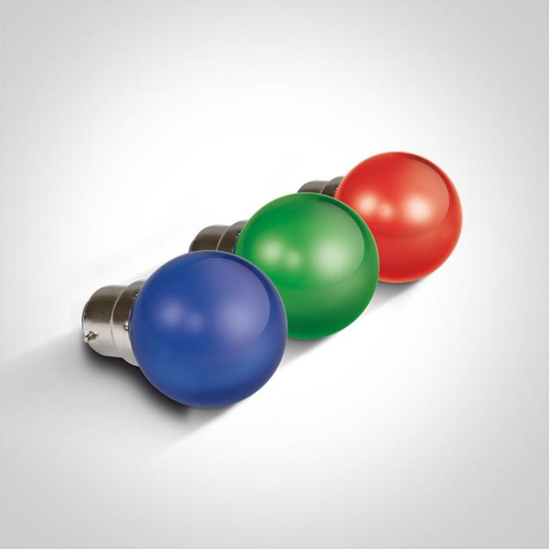 LED Lamp Bulb Circular Red LED One Light SKU:9G01/R/B