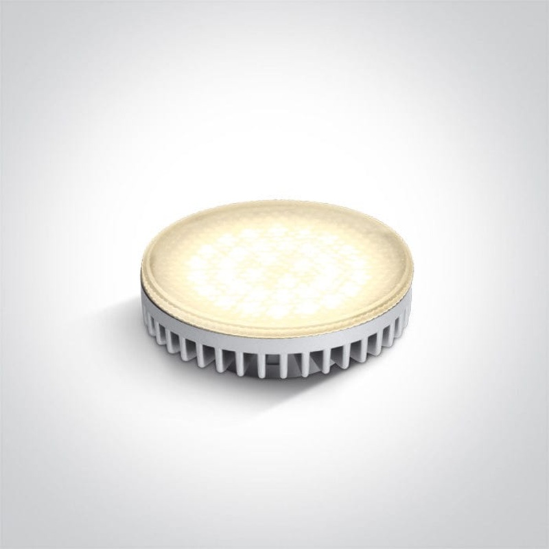 LED Lamp Bulb Circular Warm White LED 500lm One Light SKU:9F07L/W