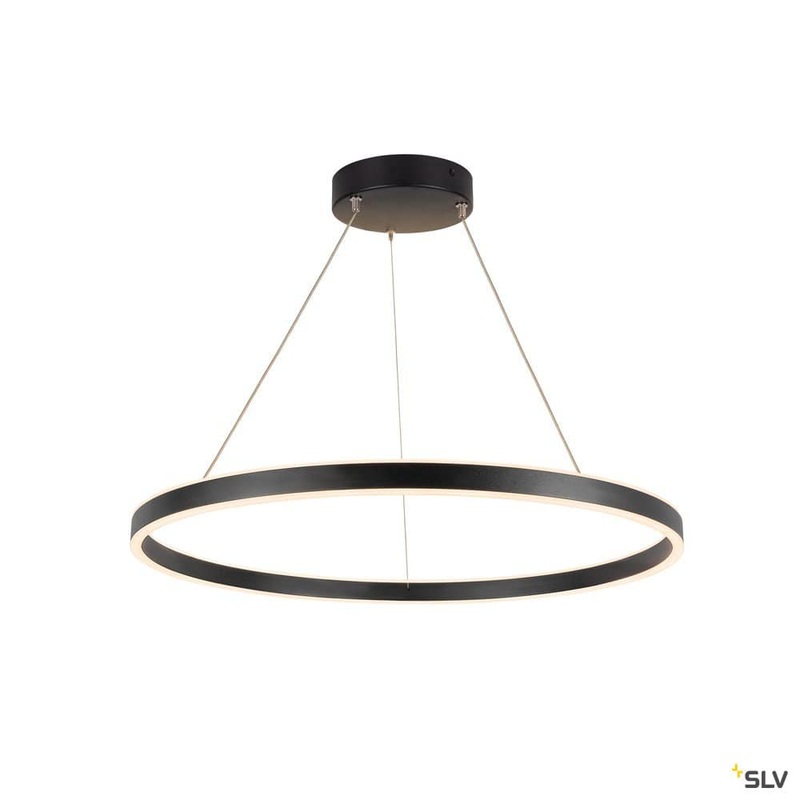One 80 Pd Dali Up/down, Indoor Led Pendant Light Black Cct Switch 2700/3000k