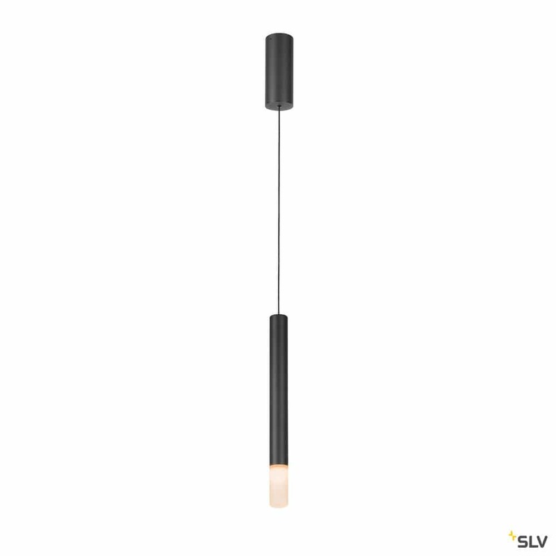 Helia Ambient 35, Indoor Led Pendant Triac Black With Canopy