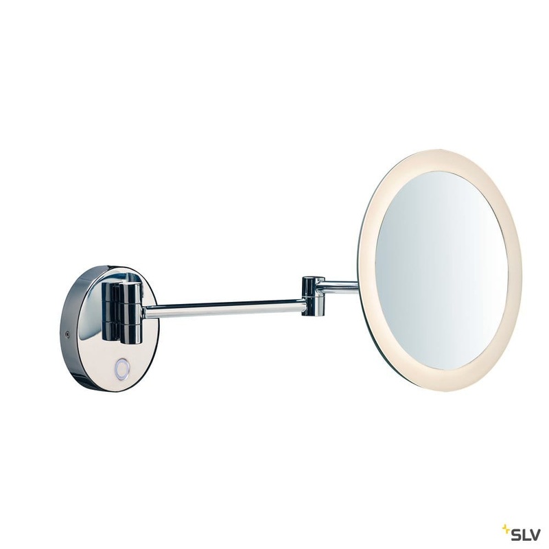 Maganda Wl, Indoor Led Wall-mounted Light Chrome Cct Switch 2700/3000/4000k